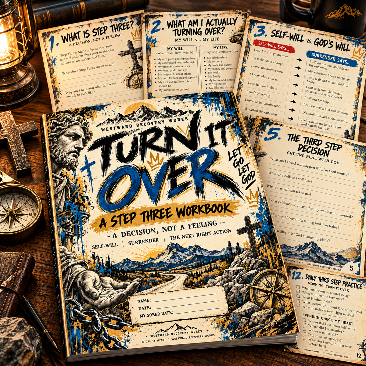 Turn It Over — Step Three Recovery Workbook | Faith-Based Recovery PDF